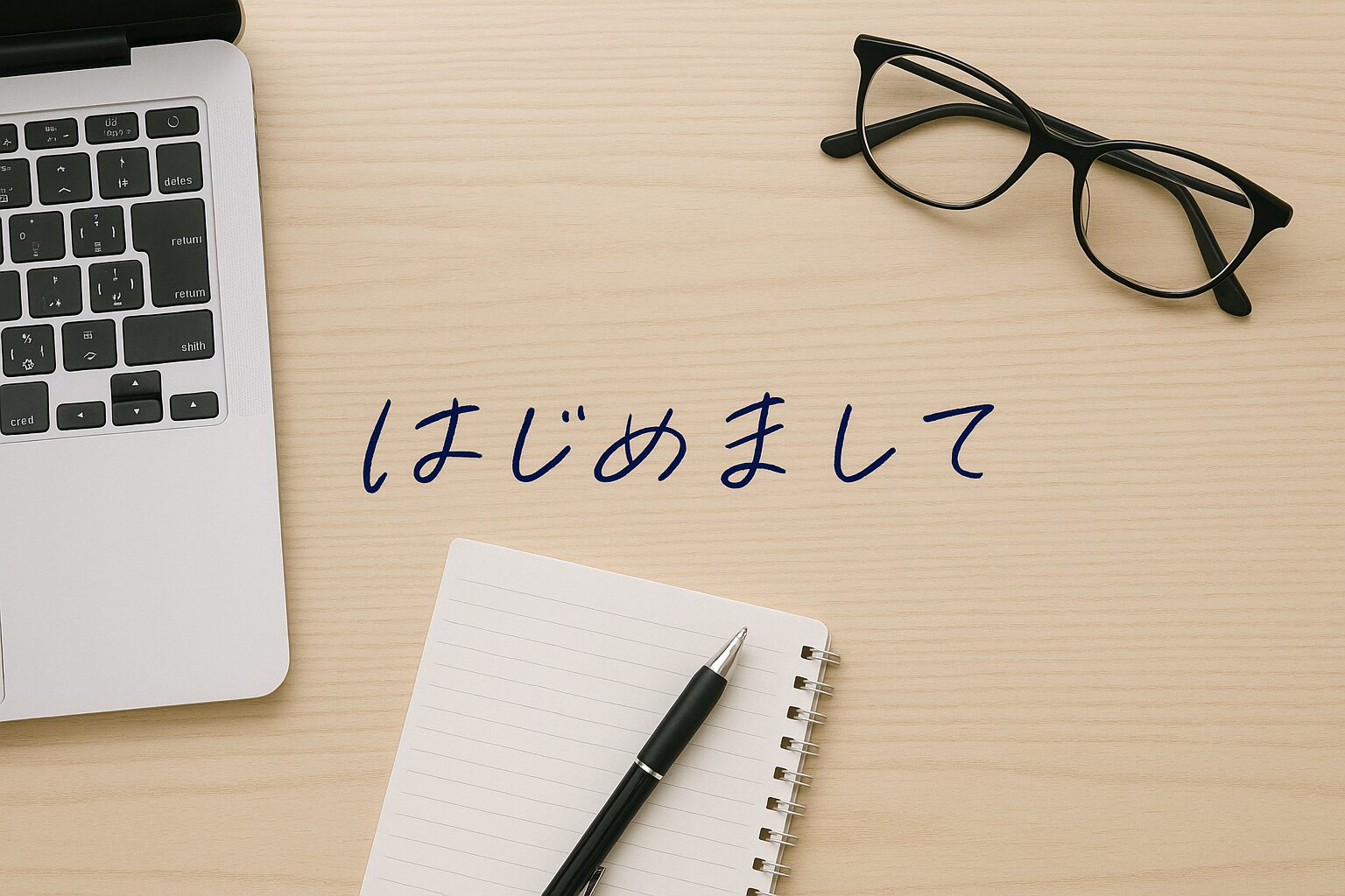 はじめましてのごあいさつ