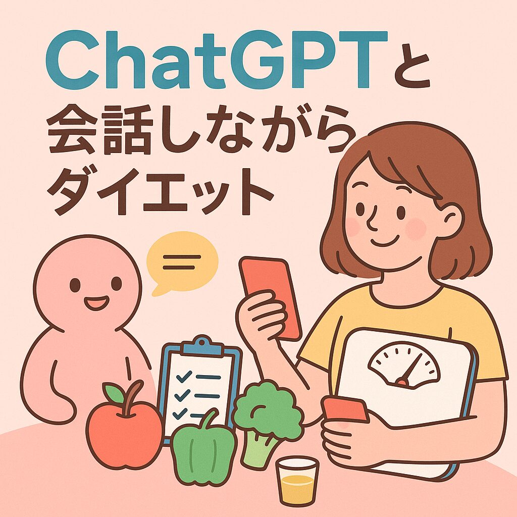 ChatGPTと会話しながらダイエット